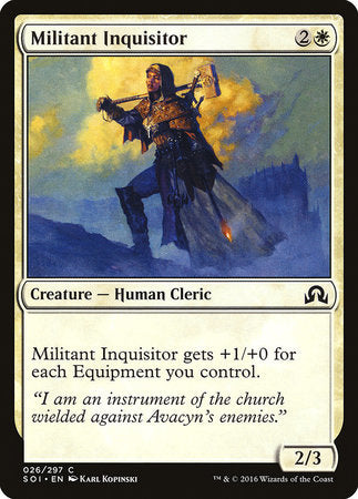 Militant Inquisitor [Shadows over Innistrad] | Mega City Incorporated