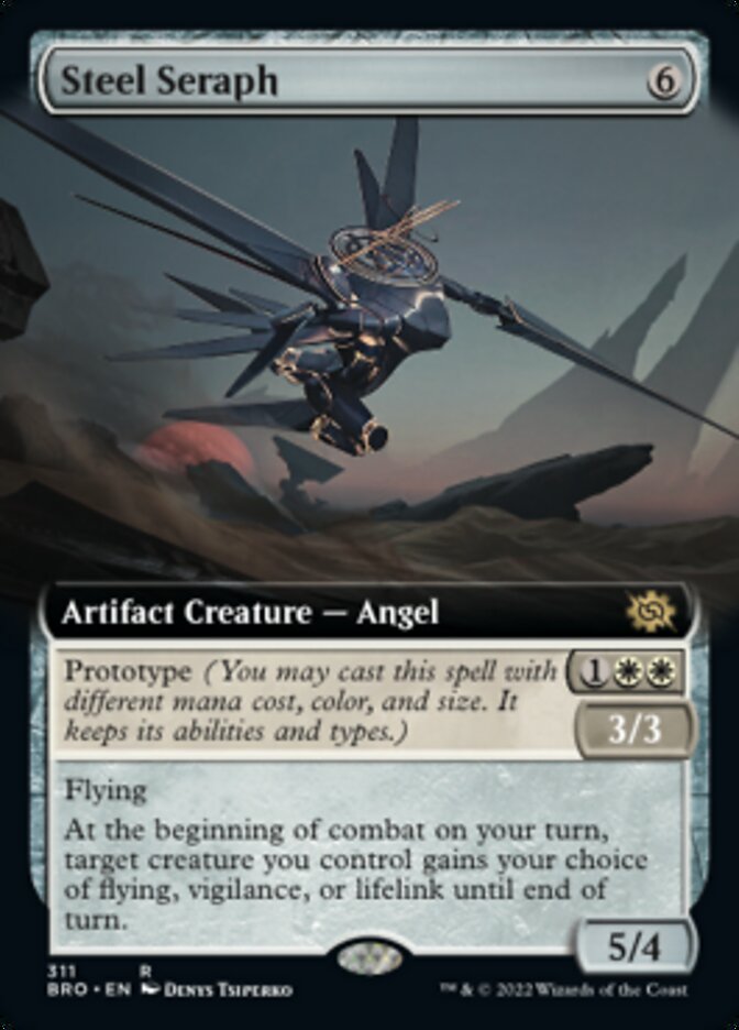 Steel Seraph (Extended Art) [The Brothers' War] | Mega City Incorporated