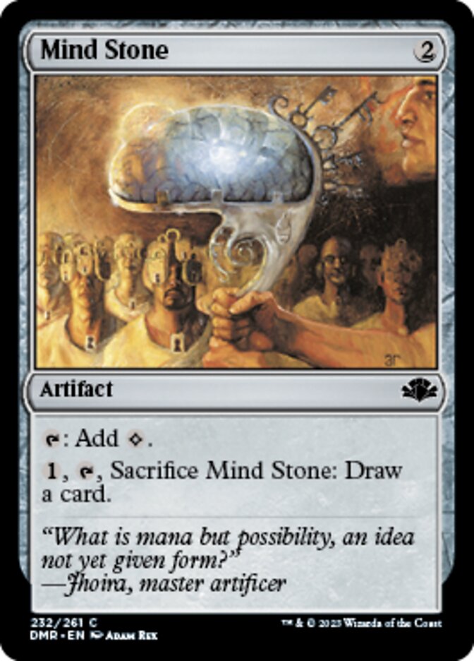 Mind Stone [Dominaria Remastered] | Mega City Incorporated