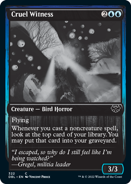 Cruel Witness [Innistrad: Double Feature] | Mega City Incorporated