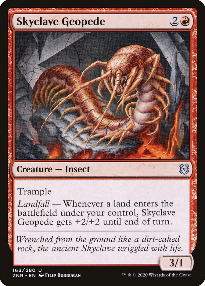 Skyclave Geopede [Zendikar Rising] | Mega City Incorporated