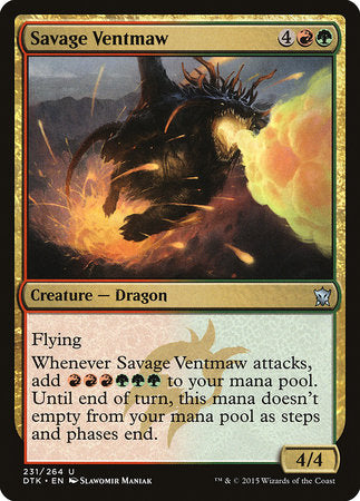 Savage Ventmaw [Dragons of Tarkir] | Mega City Incorporated