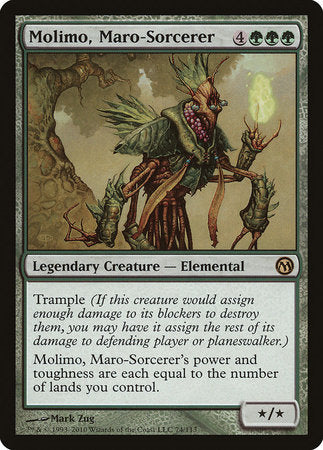 Molimo, Maro-Sorcerer [Duels of the Planeswalkers] | Mega City Incorporated