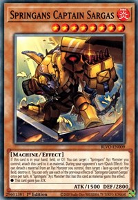 Springans Captain Sargas [BLVO-EN009] Common | Mega City Incorporated