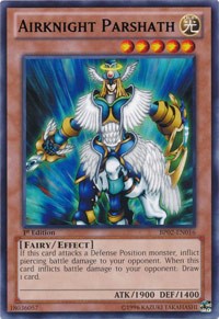 Airknight Parshath [BP02-EN016] Rare | Mega City Incorporated