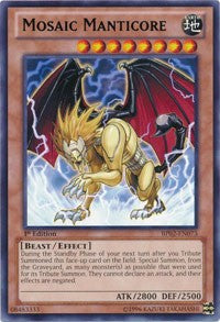 Mosaic Manticore [BP02-EN073] Rare | Mega City Incorporated