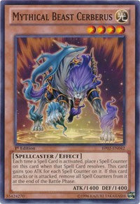Mythical Beast Cerberus [BP02-EN042] Common | Mega City Incorporated