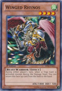 Winged Rhynos [BP02-EN051] Common | Mega City Incorporated