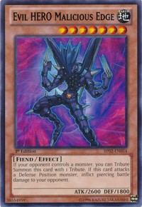 Evil HERO Malicious Edge [BP02-EN054] Rare | Mega City Incorporated