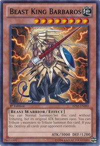 Beast King Barbaros [BP02-EN080] Rare | Mega City Incorporated