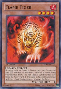 Flame Tiger [BP02-EN113] Common | Mega City Incorporated