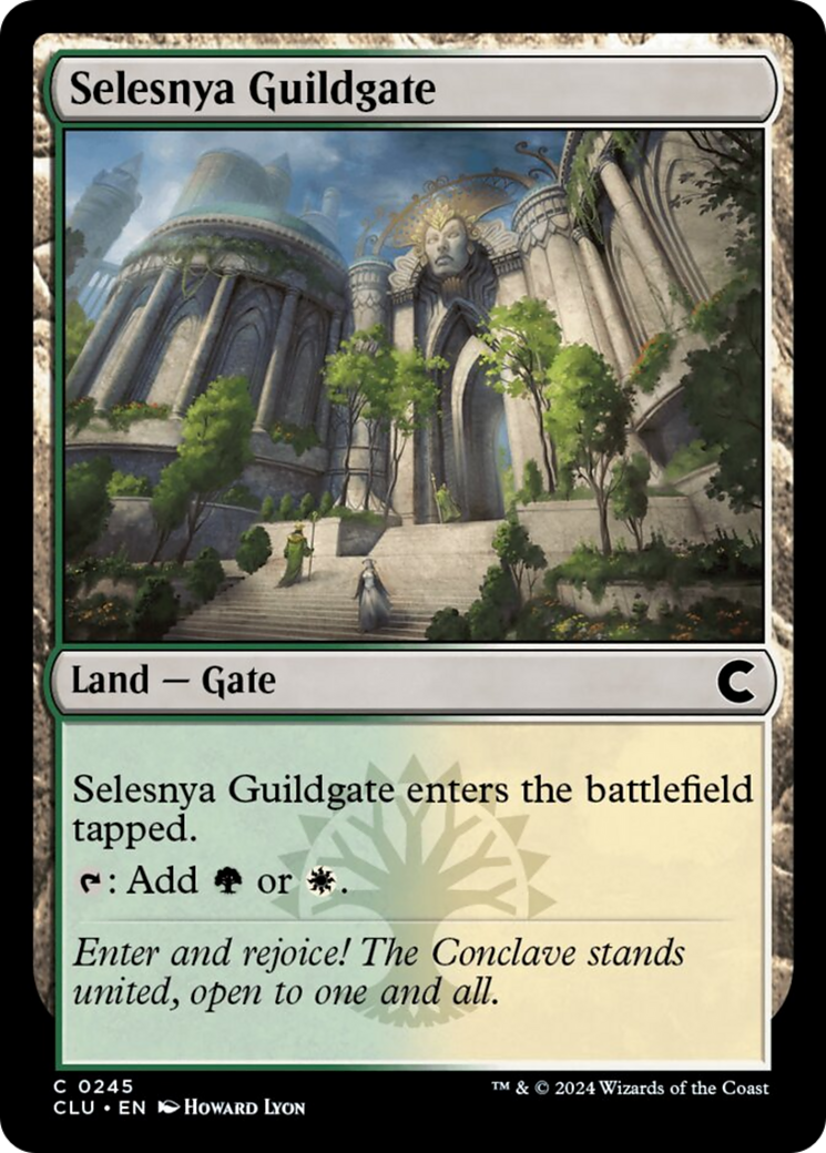 Selesnya Guildgate [Ravnica: Clue Edition] | Mega City Incorporated