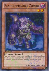 Plaguespreader Zombie [BP02-EN071] Mosaic Rare | Mega City Incorporated