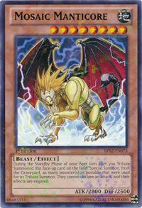 Mosaic Manticore [BP02-EN073] Mosaic Rare | Mega City Incorporated