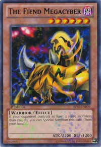 The Fiend Megacyber [BP02-EN009] Mosaic Rare | Mega City Incorporated