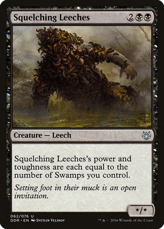 Squelching Leeches [Duel Decks: Nissa vs. Ob Nixilis] | Mega City Incorporated