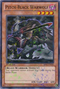 Pitch-Black Warwolf [BP02-EN030] Mosaic Rare | Mega City Incorporated