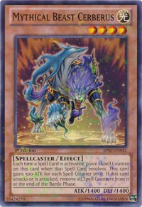 Mythical Beast Cerberus [BP02-EN042] Mosaic Rare | Mega City Incorporated