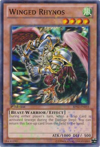 Winged Rhynos [BP02-EN051] Mosaic Rare | Mega City Incorporated