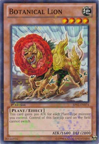 Botanical Lion [BP02-EN074] Mosaic Rare | Mega City Incorporated