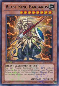 Beast King Barbaros [BP02-EN080] Mosaic Rare | Mega City Incorporated