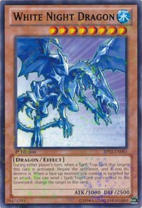 White Night Dragon [BP02-EN083] Mosaic Rare | Mega City Incorporated