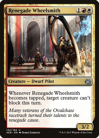 Renegade Wheelsmith [Aether Revolt] | Mega City Incorporated