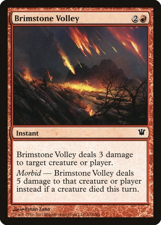 Brimstone Volley [Innistrad] | Mega City Incorporated