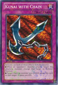 Kunai with Chain [BP02-EN198] Mosaic Rare | Mega City Incorporated