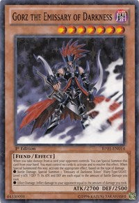 Gorz the Emissary of Darkness [BP01-EN014] Starfoil Rare | Mega City Incorporated