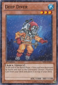 Deep Diver [BP01-EN017] Starfoil Rare | Mega City Incorporated