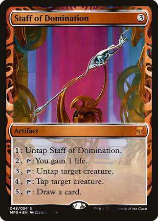 Staff of Domination [Kaladesh Inventions] | Mega City Incorporated