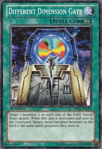 Different Dimension Gate [BP01-EN077] Starfoil Rare | Mega City Incorporated