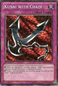 Kunai with Chain [BP01-EN087] Starfoil Rare | Mega City Incorporated