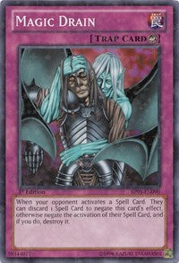 Magic Drain [BP01-EN090] Starfoil Rare | Mega City Incorporated