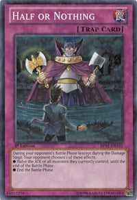 Half or Nothing [BP01-EN101] Starfoil Rare | Mega City Incorporated