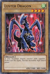 Luster Dragon [BP01-EN111] Starfoil Rare | Mega City Incorporated