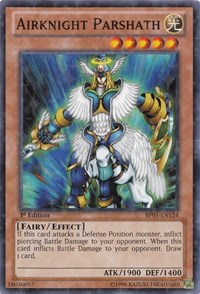 Airknight Parshath [BP01-EN124] Starfoil Rare | Mega City Incorporated