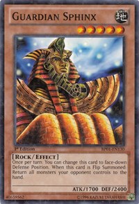 Guardian Sphinx [BP01-EN130] Starfoil Rare | Mega City Incorporated