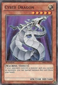 Cyber Dragon [BP01-EN138] Starfoil Rare | Mega City Incorporated