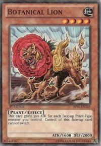 Botanical Lion [BP01-EN145] Starfoil Rare | Mega City Incorporated