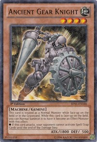 Ancient Gear Knight [BP01-EN146] Starfoil Rare | Mega City Incorporated