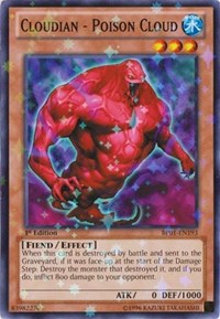 Cloudian - Poison Cloud [BP01-EN193] Starfoil Rare | Mega City Incorporated