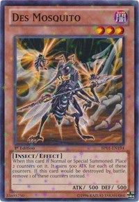 Des Mosquito [BP01-EN194] Starfoil Rare | Mega City Incorporated