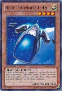 Blue Thunder T-45 [BP01-EN198] Starfoil Rare | Mega City Incorporated