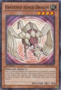 Hardened Armed Dragon [BP01-EN214] Starfoil Rare | Mega City Incorporated