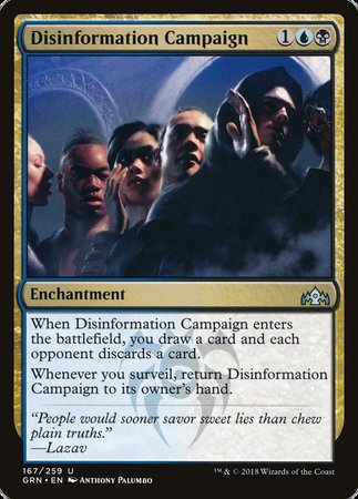 Disinformation Campaign [Guilds of Ravnica] | Mega City Incorporated