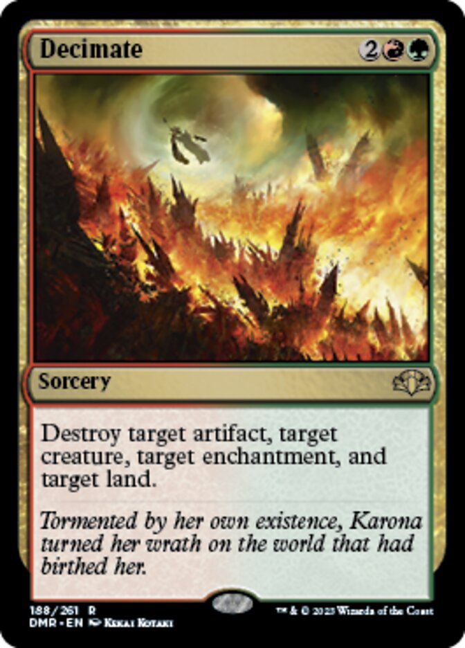 Decimate [Dominaria Remastered] | Mega City Incorporated