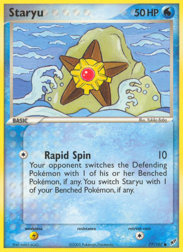 Staryu (77/107) [EX: Deoxys] | Mega City Incorporated