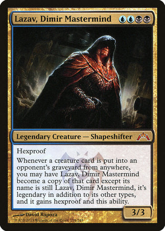 Lazav, Dimir Mastermind [Gatecrash] | Mega City Incorporated